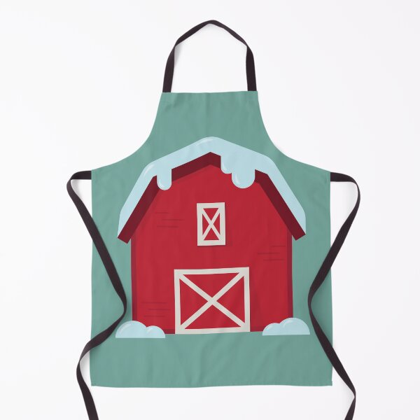 Item preview, Snowy Red Barn designed and sold by Michael Loveless.