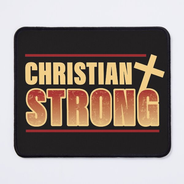 Item preview, Christian Strong Gold Cross designed and sold by Antuan Simmons.