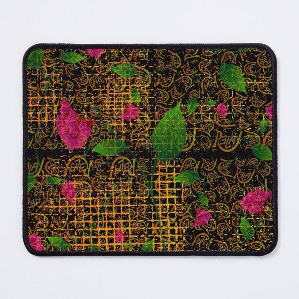 Item preview, Wild roses with golden word and different texture backround designed and sold by crevettedesign.