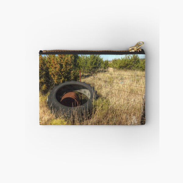 Item preview, Tractor Tire & Barbed Wire Fence designed and sold by Terence Russell.