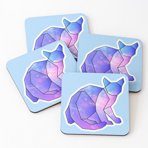 Item preview, galaxy glass cat designed and sold by firminoo.