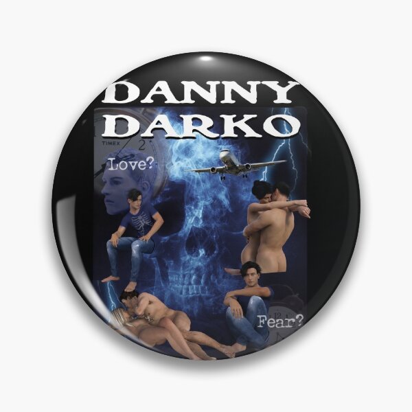 Item preview, Danny Darko Parody Off Brand Boot Knock Off Meme Funny Shirt Poster Sticker designed and sold by blueversion.