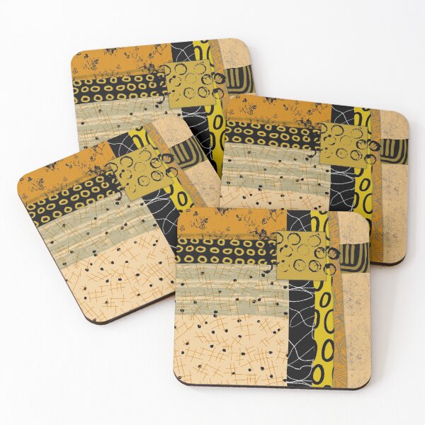Item preview, Golden Paper Modern Collage designed and sold by NancyMerkle.