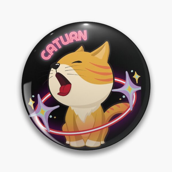 Item preview, Caturn!!!! Cat like a Saturn! designed and sold by jamiebertone.