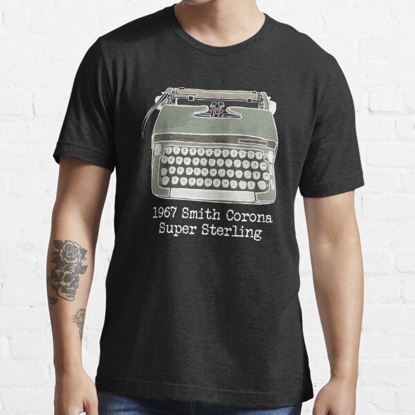 Corona Typewriter Shirt, Type Writer Font Tshirt,