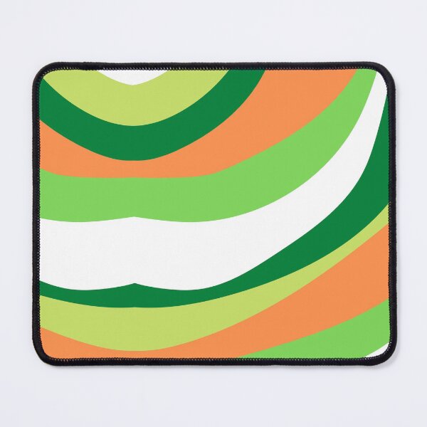 Item preview, Orange and Green Stripes designed and sold by Pearl-Island.