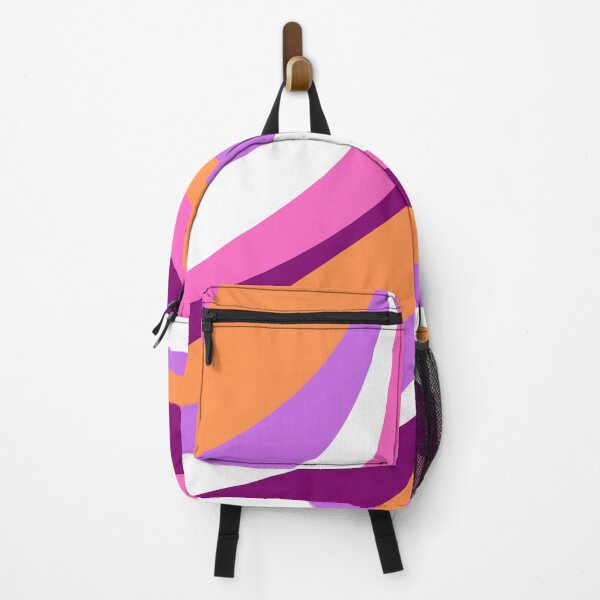 Item preview, Pink And Purple And White Color Stripes designed and sold by Pearl-Island.