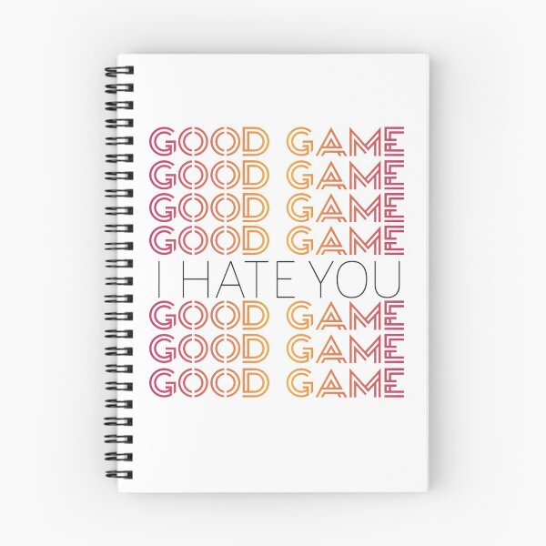 Item preview, Good Game I Hate You designed and sold by StoreRahhal.