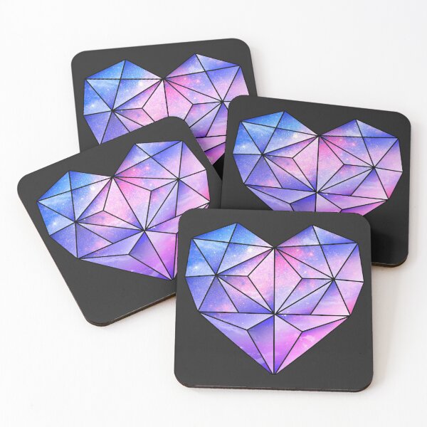 Item preview, heart of glass galaxy designed and sold by firminoo.