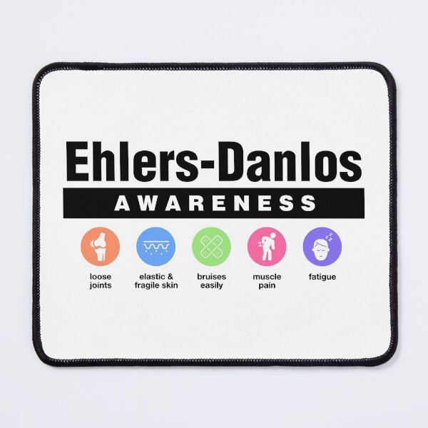 Item preview, Ehlers Danlos Syndrome - Disability Awareness Symptoms designed and sold by Picket Club.