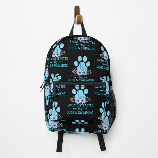 Item preview, EASILY DISTRACTED BY DOGS AND SWIMMING designed and sold by Landesign.