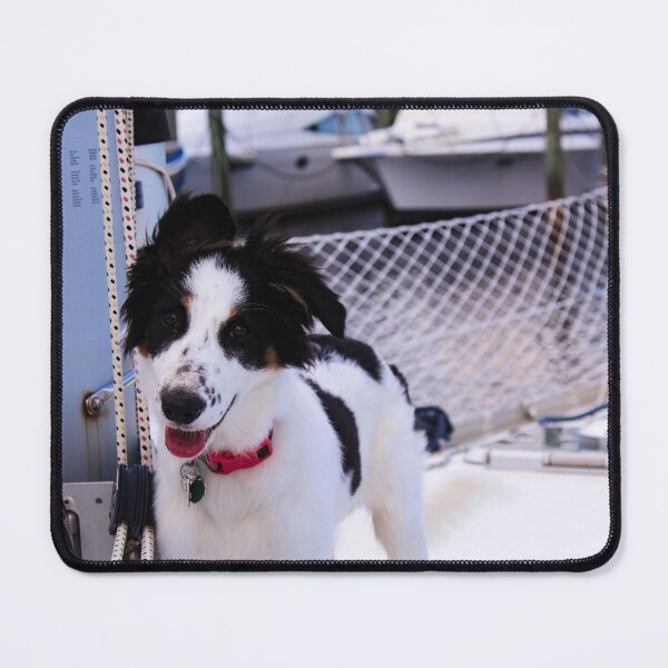Item preview, Skipper on her Sailboat designed and sold by banditandkoko.