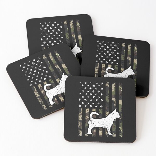 Item preview, Chihuahua Camouflage USA Flag designed and sold by rafaeltto.