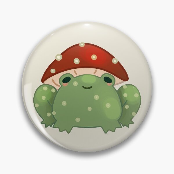 Item preview, mushroom frog designed and sold by 123fishey.