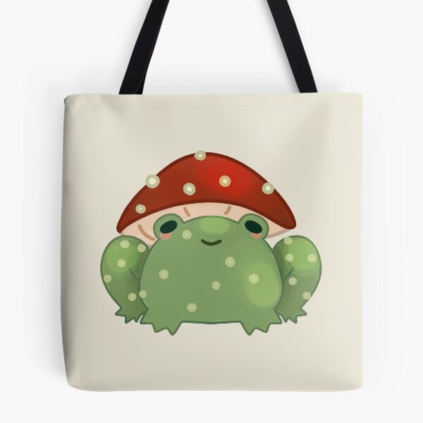 Item preview, mushroom frog designed and sold by 123fishey.