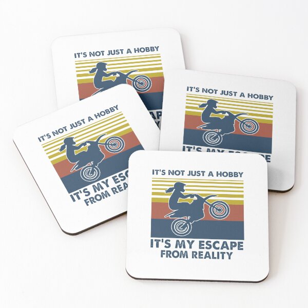 Item preview, Motocross-It's Not Just A Hobby It's Escape From Reality designed and sold by Landesign.