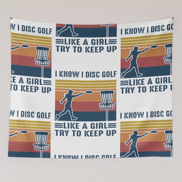 Item preview, Disc Golf_ Golf Like A Girl Try  To Keep Up designed and sold by Landesign.