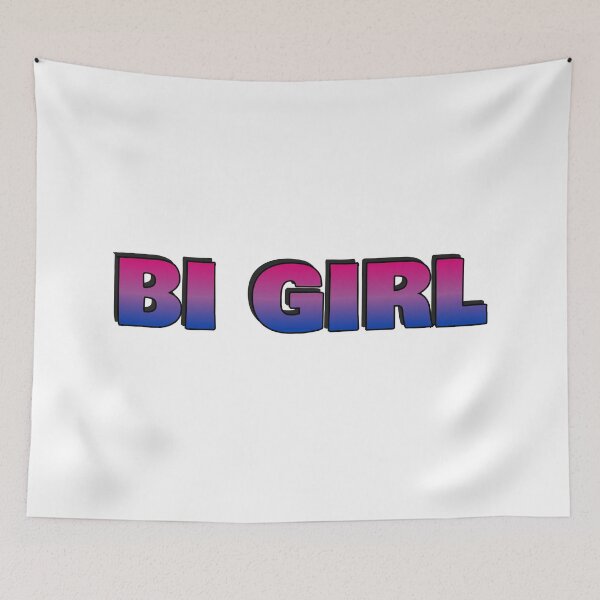 Item preview, BI GIRL bisexual girl pride colors designed and sold by Inspirationmotivation.