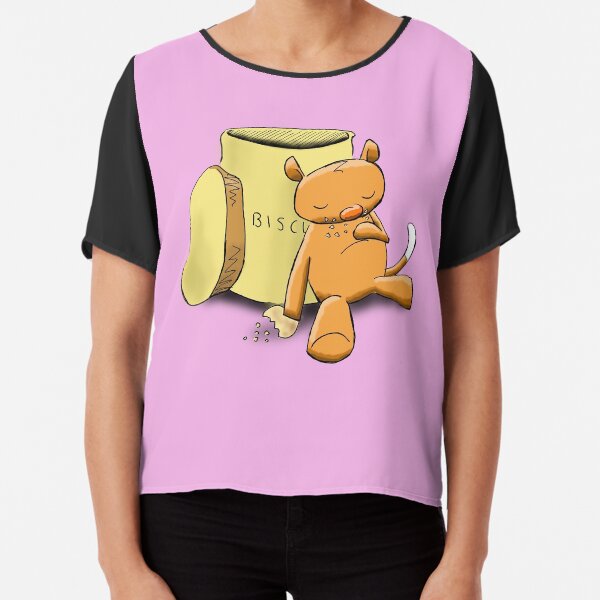 Ringo the Ringtail Possum & Biscuits Chiffon Top