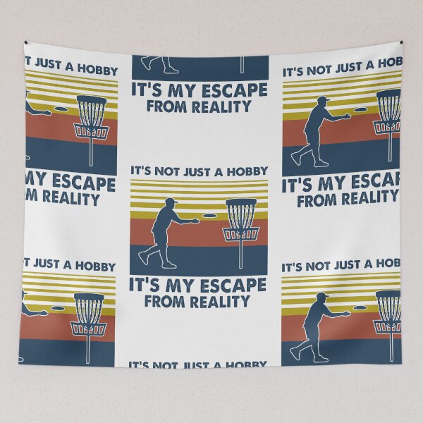 Item preview, Disc Golf-It's Not Just A Hobby It's Escape From Reality designed and sold by Landesign.