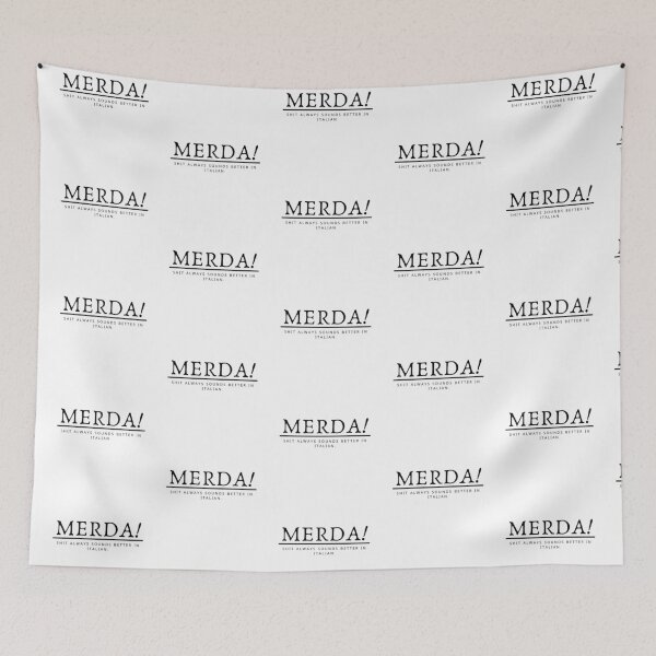 Item preview, Merda (Shit always sounds better in Italian) designed and sold by molamode.