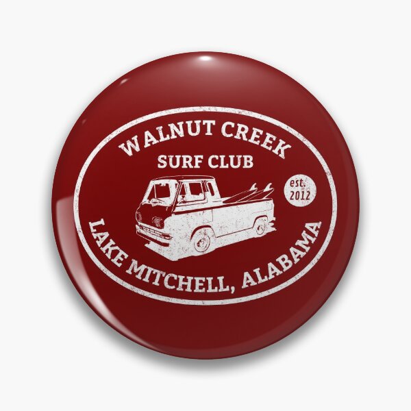 Item preview, Walnut Creek Surf Club • Lake Mitchell - Alt 2 Light text designed and sold by AlabamaLakeLife.