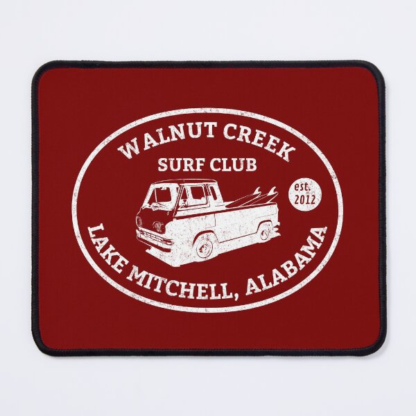 Item preview, Walnut Creek Surf Club • Lake Mitchell - Alt 2 Light text designed and sold by AlabamaLakeLife.
