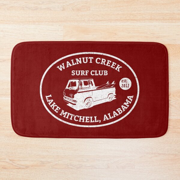 Item preview, Walnut Creek Surf Club • Lake Mitchell - Alt 2 Light text designed and sold by AlabamaLakeLife.
