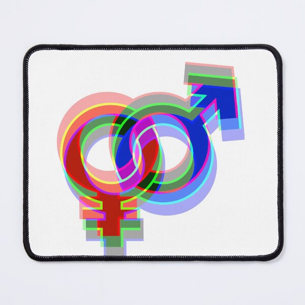 Item preview, Gender symbols in flux designed and sold by IBD-HOUS.
