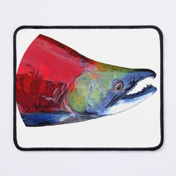 Item preview, Sockeye Salmon Head Image designed and sold by sd749.