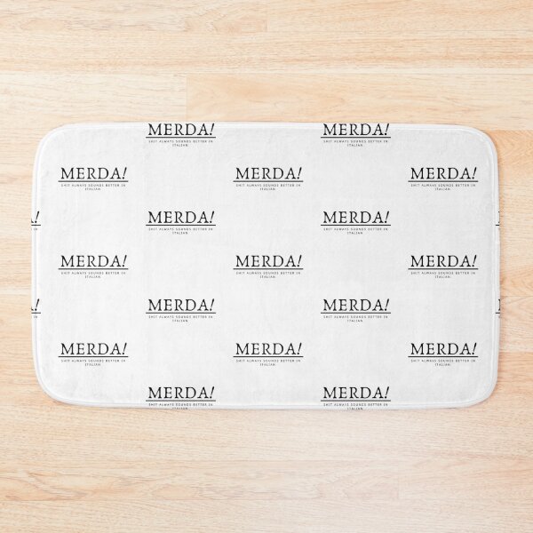 Item preview, Merda (Shit always sounds better in Italian) designed and sold by molamode.