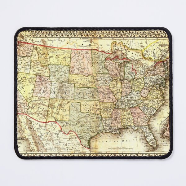 Item preview, USA Map Old Map designed and sold by sd749.