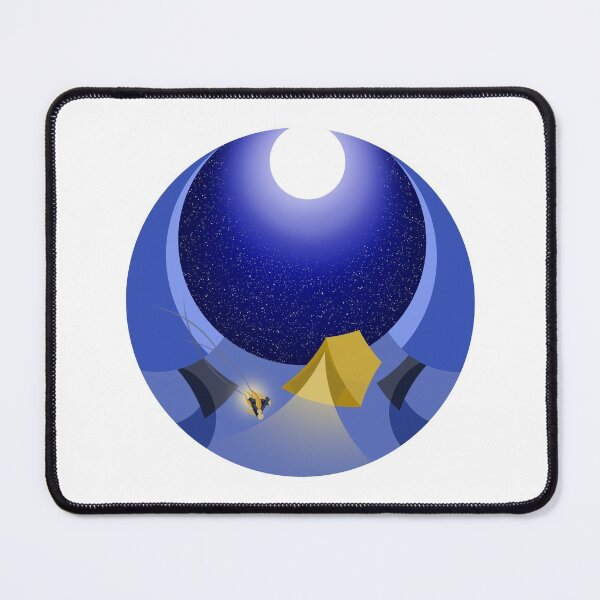 Item preview, Camping North Woods Campsite Stars designed and sold by sd749.