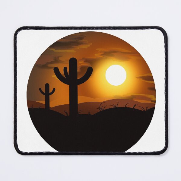 Item preview, Desert Cactus Sunset designed and sold by sd749.