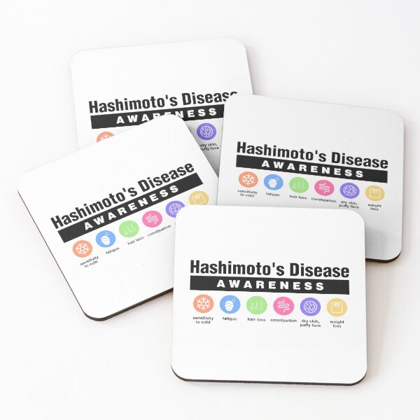 Item preview, Hashimoto's Disease - Disability Awareness Symptoms designed and sold by Picket Club.