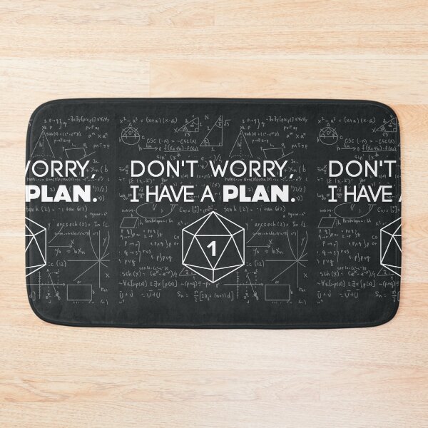 Item preview, Don't Worry I Have A Plan Dice DND Role Playing designed and sold by TristaBeato.