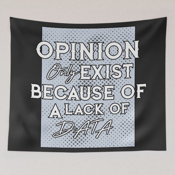 Item preview, Opinion Lack Of Data designed and sold by Alluka Brand.