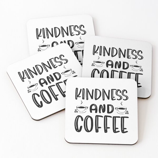Item preview, Kindness and Coffee, be kind, but first coffee designed and sold by 732Studio.