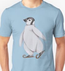 Skating Penguin - Ice Skating Penguin Unisex T-Shirt