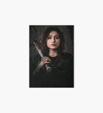 Z nation - Addison portrait Art Board