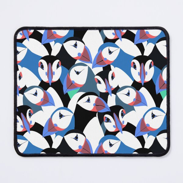 Item preview, Blue Beak Puffins designed and sold by Griffletta.