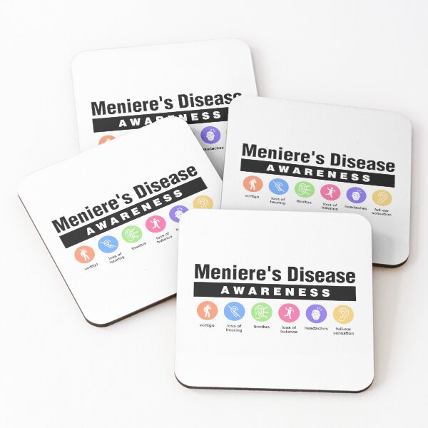Item preview, Meniere's Disease - Disability Awareness Symptoms designed and sold by Picket Club.