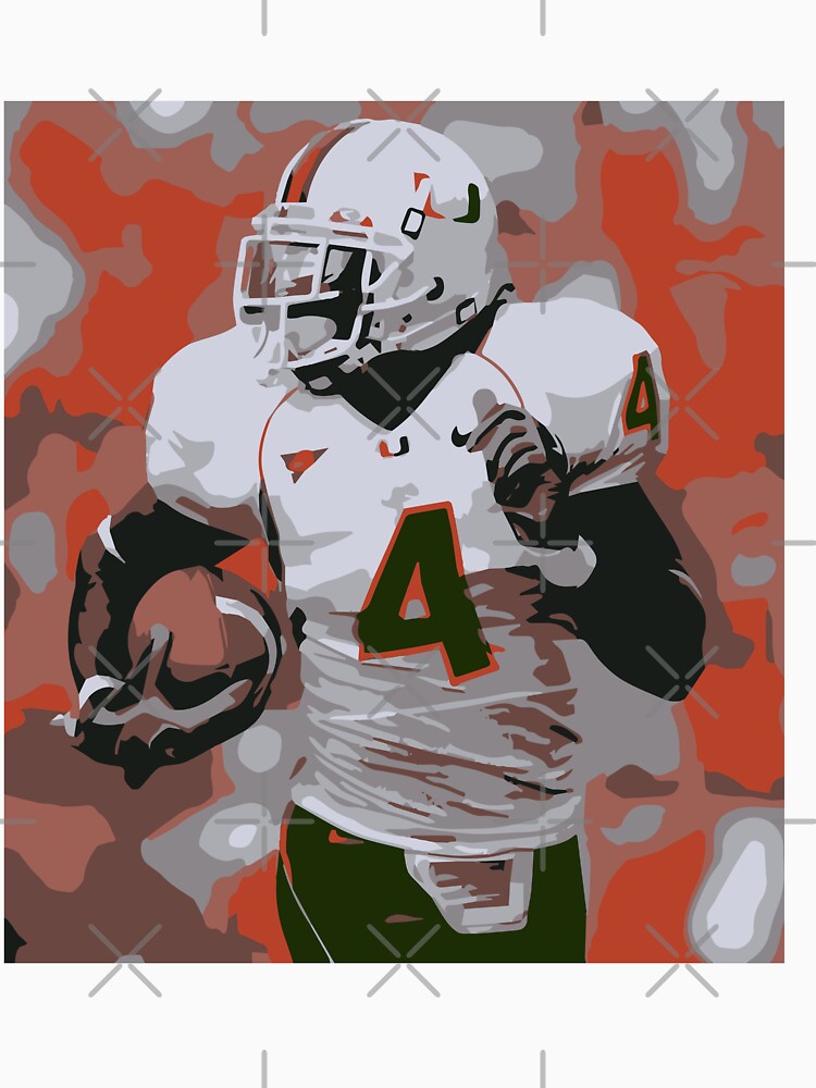 DEVIN HESTER CUSTOM UNIVERSITY OF MIAMI HURRICANES W JERSEY THE U