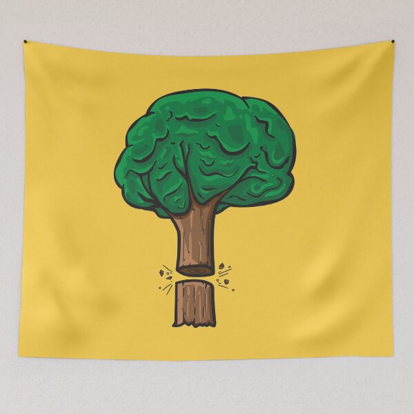 Item preview, A tree cut in half designed and sold by ZdravkovDesign.