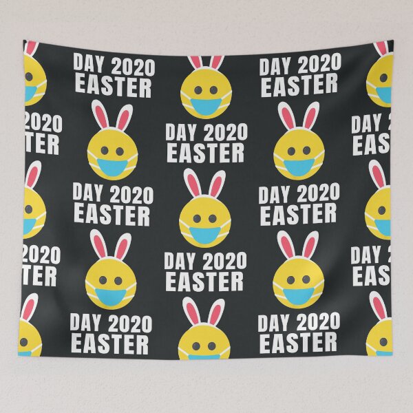 Item preview, Easter Day Emojis Mask Emoticon Eggs Bunny Lovers designed and sold by TristaBeato.