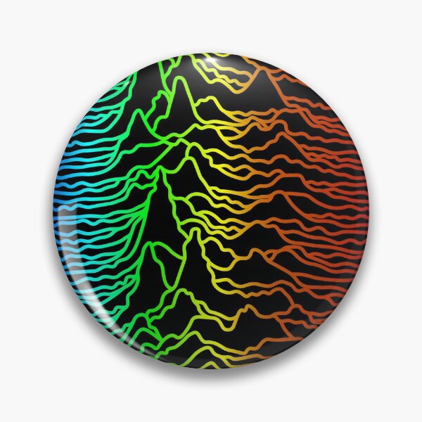 Item preview, Sound Wave - Rainbow on black background designed and sold by bunbun369.