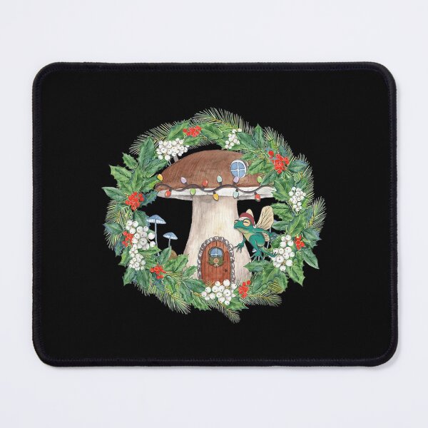 Item preview,  Christmas Frog Fairy Decorating Mushroom designed and sold by speggy.