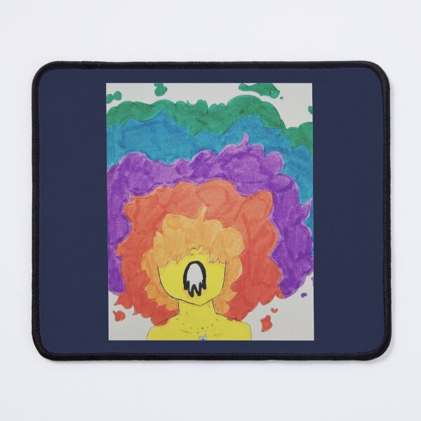 Item preview, Rainbow Afro Ghost Boy designed and sold by oceanux.