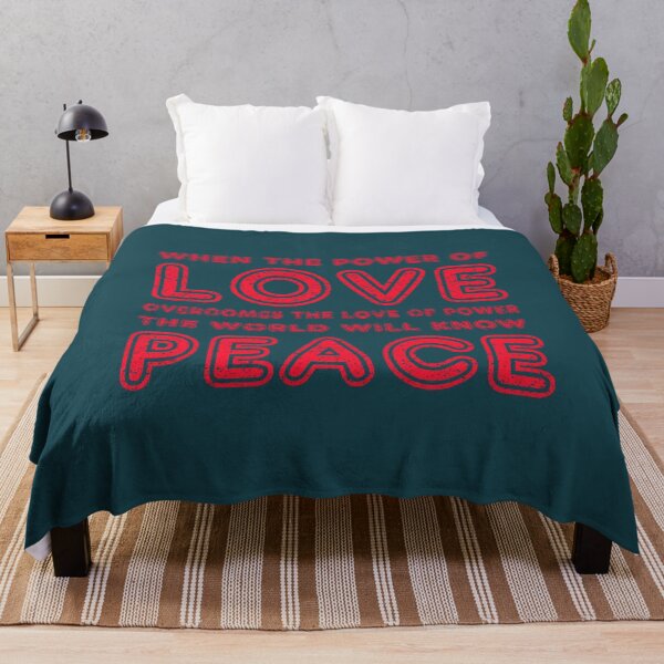 Item preview, When the power of love overcomes the love of power the world will know peace designed and sold by oceanux.