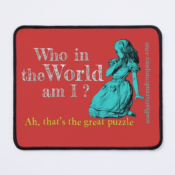 Item preview, Alice in Wonderland | Who in the World am I? designed and sold by MadHatterAndCo.